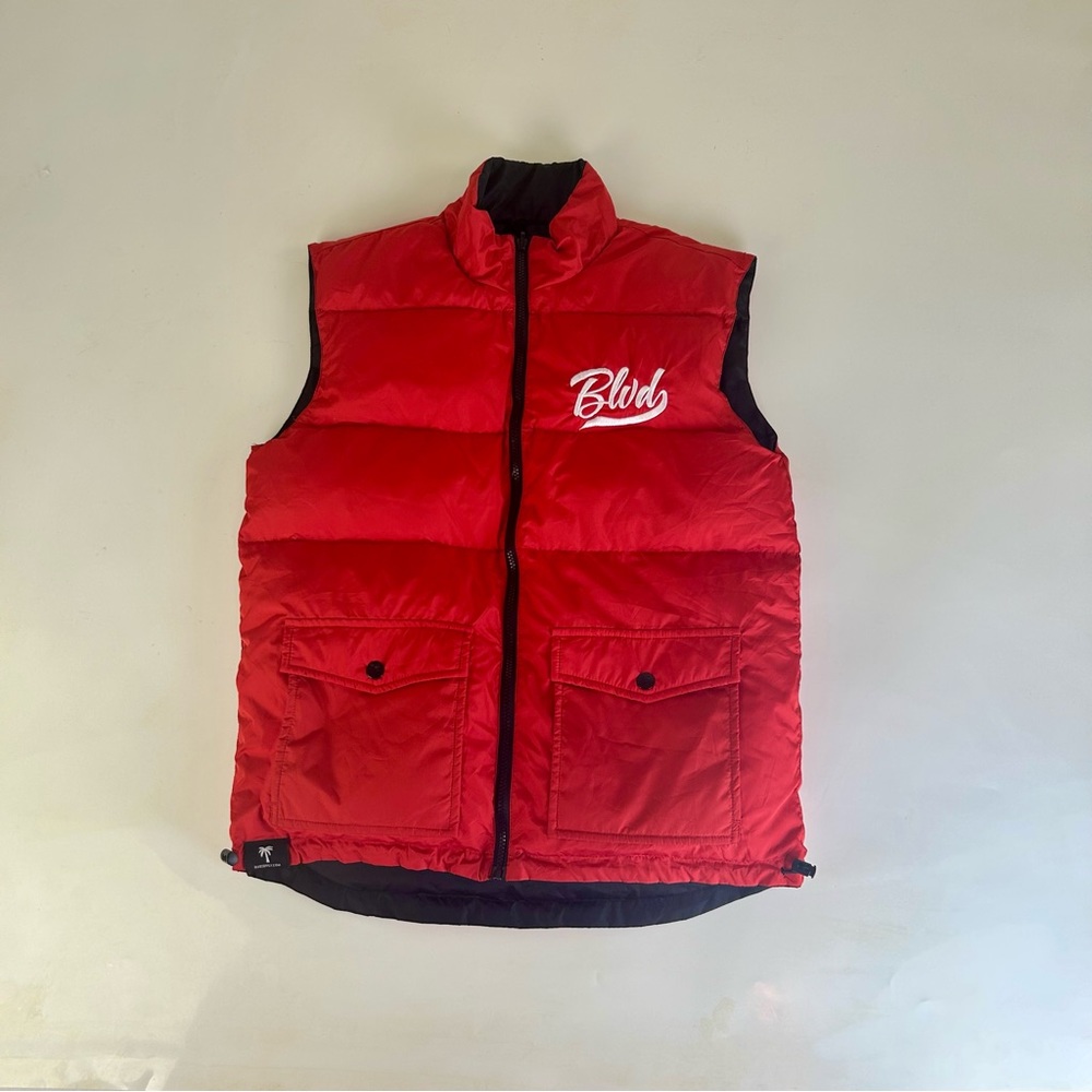 MEDIUM BLVD SUPPLY RED JACKET VEST
